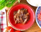 Hình bước làm 7 của món Thịt Ba Chỉ Xào Mắm Ruốc Huế