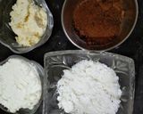 A picture of step 1 of Paneer khoya sweet rolls.