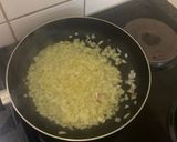 A picture of step 1 of Brunch Eggs and bacon.