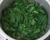 Foto langkah ke 2 dari resep Daun singkong tempe dalon.