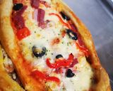 Pas rețetă Turkish pida (pizza turcească) 5 fotografie