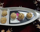 A picture of step 6 of Bengal gram, til & peanuts laddu.