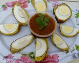 A picture of step 10 of Scotcheggs#teamcontest#teamEaster#themeZheEasterFriday#Appetizer.