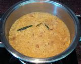 A picture of step 5 of Manja Rai(Banana Stem Curry in Mustard Paste).