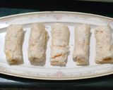 A picture of step 3 of Bread Rasmalai.