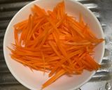Hình bước làm 1 của món Salad rau củ Nhật