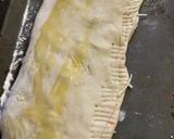 A picture of step 2 of American Stromboli.