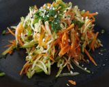 Une image de l'étape 3 de Salade de courgettes râpées et de carottes râpées.