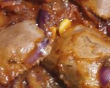 Foto del paso 5 de la receta: Raviolones veganos con algarroba rellenos de seitán en escabeche
