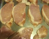 A picture of step 2 of Onion and Pineapple Porkchop.