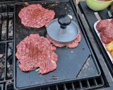 Tripla smash burger recept fázis 1 fotója