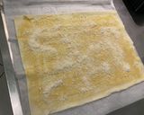 Une image de l'étape 2 de Feuilletés épicés aux minis saucisses, origan, moutarde fine et parmesan.