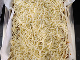 Lasaña de berenjena con carne picada