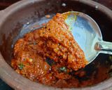 A picture of step 4 of Kerala sardine fish curry.
