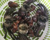 Hình bước làm 1 của món Mắm ba khía