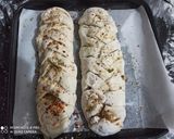 A picture of step 7 of Stuffed chicken braided bread.