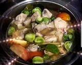 Foto langkah ke 9 dari resep Garang Asem Ayam Tidak Pedas Tanpa Daun.