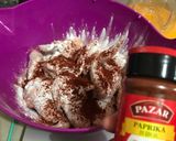 A picture of step 2 of Crispy BBQ Chicken Wings #keto idea.