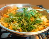 A picture of step 5 of A gourmet upma to kill for.