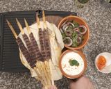 A picture of step 4 of Grilled Kofta.