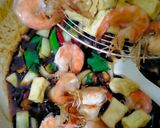 Foto langkah ke 5 dari resep Tumis Udang Tahu.