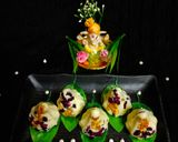 A picture of step 6 of Rasmalai Modak.