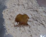 A picture of step 2 of Meethi Poori.