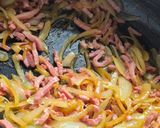 Une image de l'étape 3 de Rôti filet de dinde aux lardons en cocotte.
