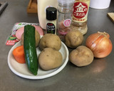 Foto del paso 1 de la receta: La ensalada de patatas ～Sabor a mayonesa～