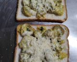 A picture of step 9 of Mushroom Toast.