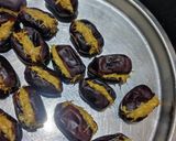 A picture of step 3 of Kunafa Dates.