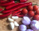 A picture of step 1 of Sambal goreng kentang /fried potato (mince beef) in chilly sauce - Indonesian *Can be made Vegan.