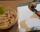 Foto del paso 5 de la receta: Galletas de avena con pasas y arándanos