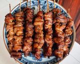 A picture of step 3 of Bún Thịt Nướng (Air Fryer Grilled Pork with Vermicelli).