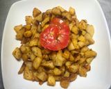 A picture of step 3 of Crispy potato🥔.