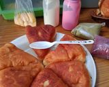 Foto langkah ke 5 dari resep Donat Tape Pizza.