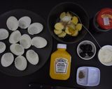 Foto langkah ke 1 dari resep Spooky Spider Deviled Eggs.