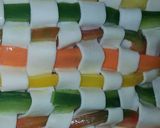 Foto del paso 22 de la receta: Tarta multicolor de jamón y queso