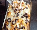 A picture of step 5 of Chicken Tikka Fries 🍟🍟.