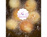 A picture of step 10 of Chocolate stuffed Puff Puff🍫🍩.