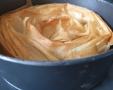 Foto del paso 5 de la receta: Ruffled milk cake o Tarta griega