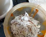 A picture of step 1 of Undhiyu.