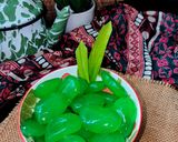 Foto langkah ke 4 dari resep Manisan Buah Kolang Kaling Pandan.