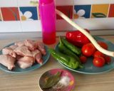 Foto del paso 1 de la receta: Pollo en salsa de verduras