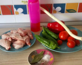 Foto del paso 1 de la receta: Pollo en salsa de verduras