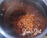 A picture of step 1 of Red Rice Kheer.
