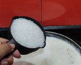 A picture of step 3 of Thandai.