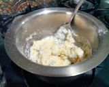 A picture of step 1 of Instant rice flour lachcha.