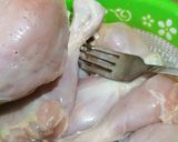 A picture of step 1 of Crispy fried drum sticks.