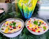 A picture of step 5 of Sago fruits dessert.